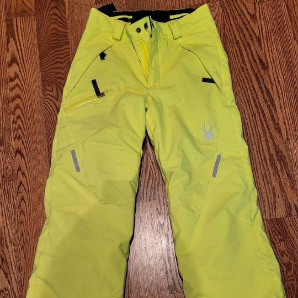 Spyder Ski Pants - Florecent Yellow